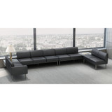 Lorell 86929 Lorell Contemporary Reception Collection Single Seat Sofa Lorell 86929 Lorell Contemporary Reception Collection Single Seat Sofa