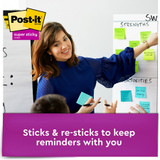 3M Post-it&reg; 2027SSGFASRBTS Post-it&reg; Super Sticky Notes Cube