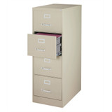 Lorell 60197 Lorell Fortress Series 26-1/2" Commercial-Grade Vertical File Cabinet
