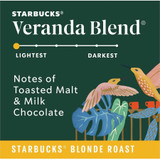 Starbucks Corporation Starbucks 12434950 Starbucks&reg; K-Cup Veranda Blend Coffee