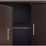 Safco Products Safco MSCLDC Safco Medina Mocha Laminate Office Unit