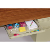 Lorell 66908 Lorell Fortress Series 48" Right Single-Pedestal Desk