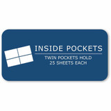 Roaring Spring Paper Products Roaring Spring 50114cs Roaring Spring Letter Pocket Folder