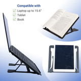 First Base, Inc DAC 21688 DAC Portable Laptop Stand With 6 Height Levels