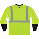 Tenacious Holdings, Inc GloWear 22707 GloWear 8281BK Type R Class 2 Front Long Sleeve T-Shirt