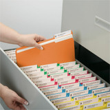 Smead Manufacturing Company Smead 11993 Smead Colored 1/3 Tab Cut Letter Recycled Top Tab File Folder