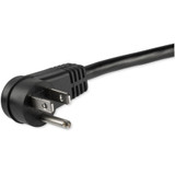 StarTech.com PAC101R1 StarTech.com 1ft (0.3m) Power Extension Cord, Right Angle NEMA 5-15P to NEMA 5-15R, 13A 125V, 16AWG, Black, Outlet Extension Cable StarTech.com PAC101R1 StarTech.com 1ft (0.3m) Power Extension Cord, Right Angle NEMA 5-15P to NEMA 5-15R, 13A 125V, 16AWG, Black, Outlet Extension Cable