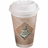 Dart Container Corporation Dart 20X16G Dart 20 oz Cafe G Design Insulated Foam Cups