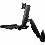 StarTech.com WALLSTS1 StarTech.com Wall Mount Workstation, Full Motion Standing Desk, Ergonomic Height Adjustable Monitor & Keyboard Tray Arm, For VESA Display StarTech.com WALLSTS1 StarTech.com Wall Mount Workstation, Full Motion Standing Desk, Ergonomic Height Adjustable Monitor & Keyboard Tray Arm, For VESA Display