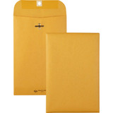 Quality Park Products Quality Park 37855 Quality Park 6 x 9 Clasp Envelopes with Deeply Gummed Flaps