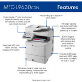 Brother Industries, Ltd Brother MFC-L9630CDN Brother Workhorse MFC-L9630CDN Laser Multifunction Printer - Color