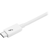 StarTech.com TBLT3MM1MW StarTech.com 3.3ft (1m) Thunderbolt 3 Cable, 20Gbps, 100W PD, 4K Video, Thunderbolt-Certified, Compatible w/ TB4/USB 3.2/DisplayPort StarTech.com TBLT3MM1MW StarTech.com 3.3ft (1m) Thunderbolt 3 Cable, 20Gbps, 100W PD, 4K Video, Thunderbolt-Certified, Compatible w/ TB4/USB 3.2/DisplayPort