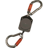 Tenacious Holdings, Inc Squids 19303 Squids 3003 Retractable Tool Lanyard - Dual Locking Carabiners, 2lbs / 0.9kg