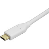 StarTech.com CDP2MDP StarTech.com - USB-C to Mini DisplayPort Adapter - 4K 60Hz - White - USB Type-C to Mini DP Adapter - Thunderbolt 3 Compatible