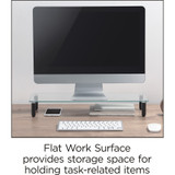 Lorell 99533 Lorell 4-leg Single-Shelf Monitor Stand Lorell 99533 Lorell 4-leg Single-Shelf Monitor Stand