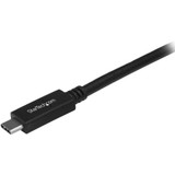 StarTech.com USB31CC1M StarTech.com USB C Cable - 3 ft / 1m - USB 3.1 (10 Gbps) - 4K - USB-IF - Charge and Sync - USB Type C to Type C Cable - USB Type C Cable