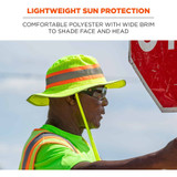 Tenacious Holdings, Inc GloWear 23259 GloWear 8935 HI-Vis Ranger Sun Hat