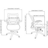 Lorell 60316 Lorell Mid-Back Task Chair Lorell 60316 Lorell Mid-Back Task Chair