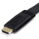 StarTech.com HDMIMM10FL StarTech.com 10 ft Flat High Speed HDMI Cable with Ethernet - Ultra HD 4k x 2k HDMI Cable - HDMI to HDMI M/M