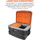Tenacious Holdings, Inc Chill-Its 13171 Chill-Its 5171 Single Industrial Hard Sided Cooler Tenacious Holdings, Inc Chill-Its 13171 Chill-Its 5171 Single Industrial Hard Sided Cooler