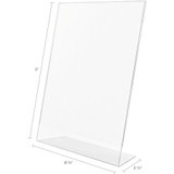 Deflecto, LLC Deflecto 879701 Deflecto Anti-Glare Slanted Sign Holder Deflecto, LLC Deflecto 879701 Deflecto Anti-Glare Slanted Sign Holder