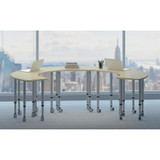 Lorell 69580 Lorell Attune Height-adjustable Multipurpose Rectangular Table