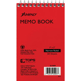 TOPS Products Ampad 25093BD Ampad Topbound Memo Notebooks