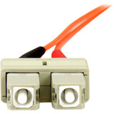 StarTech.com 50FIBPSCSC3 StarTech.com 3m Fiber Optic Cable - Multimode Duplex 50/125 - OFNP Plenum - SC/SC - OM2 - SC to SC Fiber Patch Cable