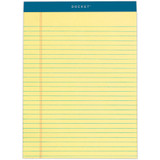 TOPS Products TOPS 63400 TOPS Docket Letr-Trim Legal Rule Canary Legal Pads