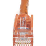 StarTech.com N6PATCH2OR StarTech.com 2ft CAT6 Ethernet Cable - Orange Snagless Gigabit - 100W PoE UTP 650MHz Category 6 Patch Cord UL Certified Wiring/TIA