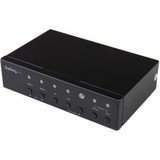 StarTech.com STDHVHDBT StarTech.com Multi-Input HDBaseT Extender with Built-in Switch - DisplayPort VGA and HDMI Over CAT5e or CAT6 - Up to 4K - up to 230 ft