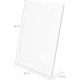 Deflecto, LLC Deflecto 590101 Deflecto Superior Image Slanted Sign Holders