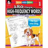 Shell Education 109746 Shell Education Learn At Home Grade 1 Frequency Words Printed Book