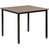 Lorell 42686 Lorell Faux Wood Outdoor Table