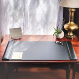 Dacasso Limited, Inc Dacasso P1025 Dacasso Leather Side-Rail Desk Pad