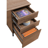 Lorell 97615 Lorell SOHO Desk with Side Drawers