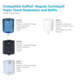 Georgia Pacific Corp. SofPull 281-24 SofPull Centerpull Regular Capacity Paper Towels