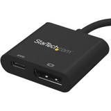 StarTech.com CDP2DPUCP StarTech.com USB C to DisplayPort Adapter with 60W Power Delivery Pass-Through - 4K 60Hz USB Type-C to DP 1.2 Video Converter w/ Charging StarTech.com CDP2DPUCP StarTech.com USB C to DisplayPort Adapter with 60W Power Delivery Pass-Through - 4K 60Hz USB Type-C to DP 1.2 Video Converter w/ Charging