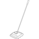 Rubbermaid Commercial Products Rubbermaid Commercial 421588BK Rubbermaid Commercial Brushless Mechanical Sweeper