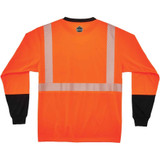 Tenacious Holdings, Inc GloWear 22689 GloWear 8281BK Type R Class 2 Front Long Sleeve T-Shirt