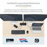 StarTech.com DK30C2DPEP StarTech.com USB-C & USB-A Dock - Hybrid Universal Laptop Docking Station w/ 100W Power Delivery - Dual Monitor 4K 60Hz HDMI & DisplayPort StarTech.com DK30C2DPEP StarTech.com USB-C & USB-A Dock - Hybrid Universal Laptop Docking Station w/ 100W Power Delivery - Dual Monitor 4K 60Hz HDMI & DisplayPort