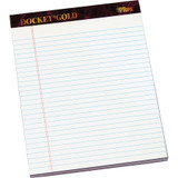 TOPS Products TOPS 63960 TOPS Docket Gold Legal Ruled White Legal Pads