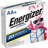 Energizer Holdings, Inc Energizer LN91BX Energizer Industrial AA Lithium Battery 4-Packs