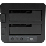 StarTech.com SDOCK2U33RE StarTech.com Dual Bay Hard Drive Duplicator Dock, Standalone HDD/SSD Cloner/Copier, USB 3.0 / eSATA to SATA III Hard Drive Cloner