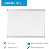 Bi-silque S.A Bi-silque MA05759214 Bi-silque Ayda Steel Dry Erase Board