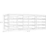 Storex Industries Corporation Storex 61431U01C Storex 12-compartment Organizer