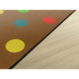 Flagship Carpets, LLC Flagship Carpets FE41044A Flagship Carpets Basics Dots Classroom Rug