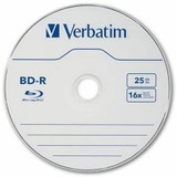 Verbatim America, LLC Verbatim 97457 Verbatim 97457 Blu-ray Recordable Media - BD-R - 16x - 25 GB - 25 Pack Spindle