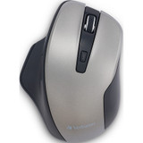 Verbatim America, LLC Verbatim 70242 Verbatim Silent Ergonomic Wireless Blue LED Mouse - Graphite Verbatim America, LLC Verbatim 70242 Verbatim Silent Ergonomic Wireless Blue LED Mouse - Graphite
