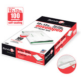 Quality Park Products Quality Park R1590 Survivor&reg; 10 x 13 DuPont Tyvek First Class Border Catalog Mailer with Self-Sealing Closure